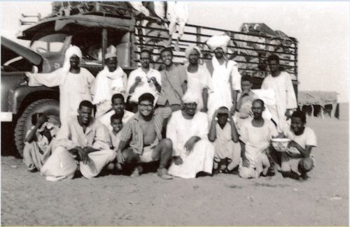 アフリカ旅行　1968年ヌビア砂漠（スーダン）2